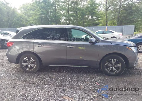 2018 Acura Mdx z USA, uszkodzony, nr VIN 5J8YD4H35JL027211
